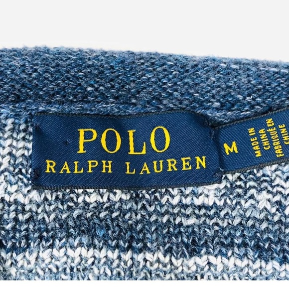 Polo Ralph Lauren Aztec Pattern Cotton/Linen Sweater - Picture 5 of 6